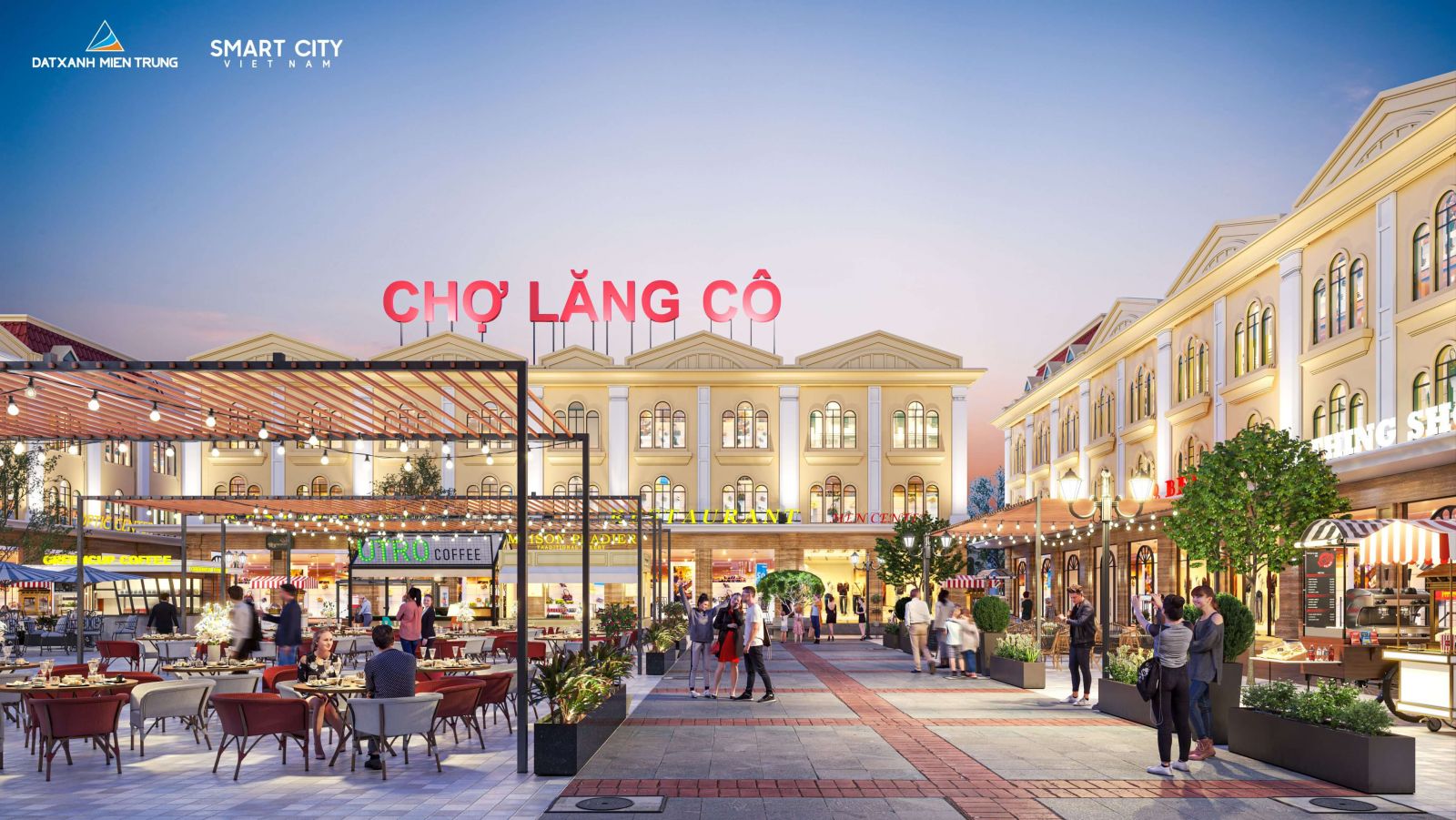 tiện ích chợ Lăng Cô
