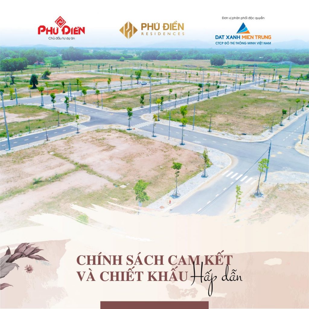 các tiện ích dự án PHÚ ĐIỀN RESIDENCES