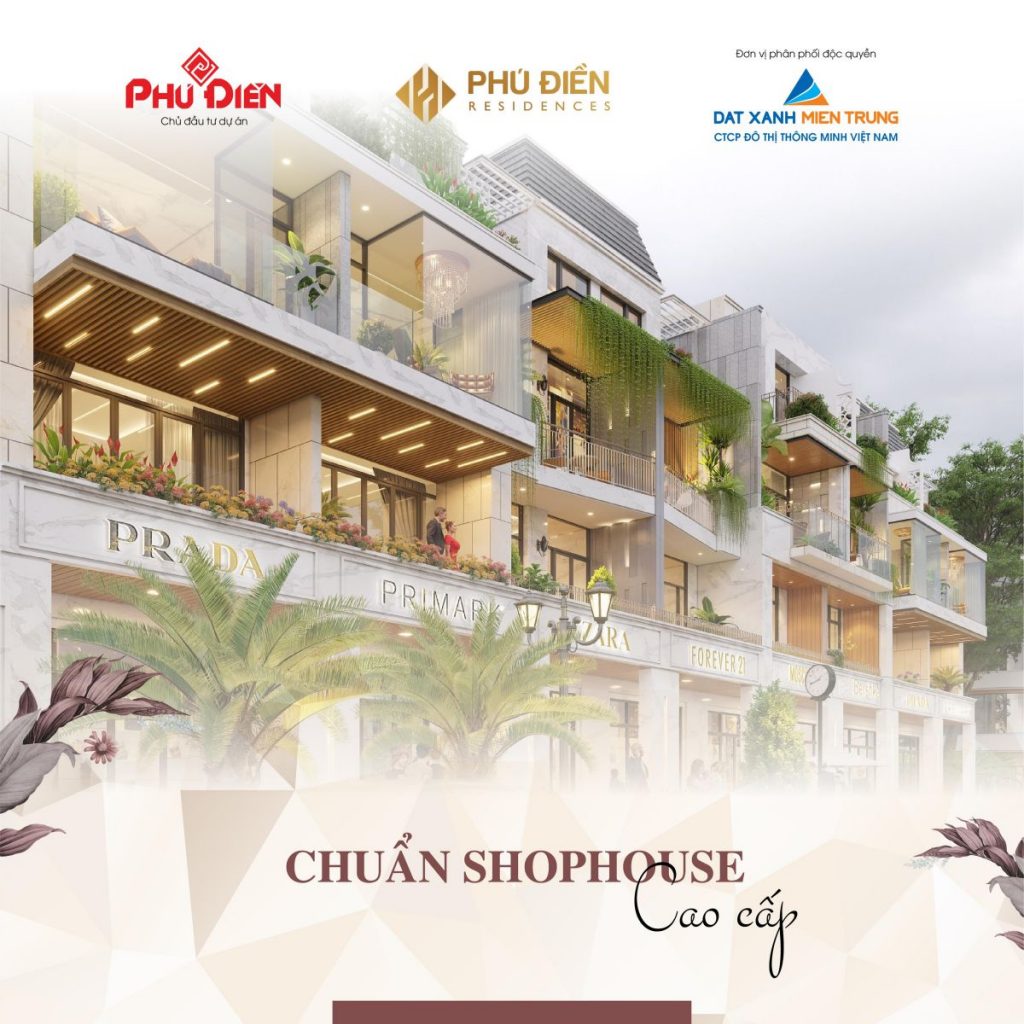 các tiện ích dự án PHÚ ĐIỀN RESIDENCES