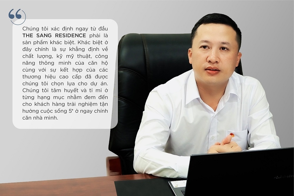 THE SANG RESIDENCE THI CÔNG NGÀY ĐÊM, DỰ KIẾN ĐƯA VÀO VẬN HÀNH QUÝ II 2023