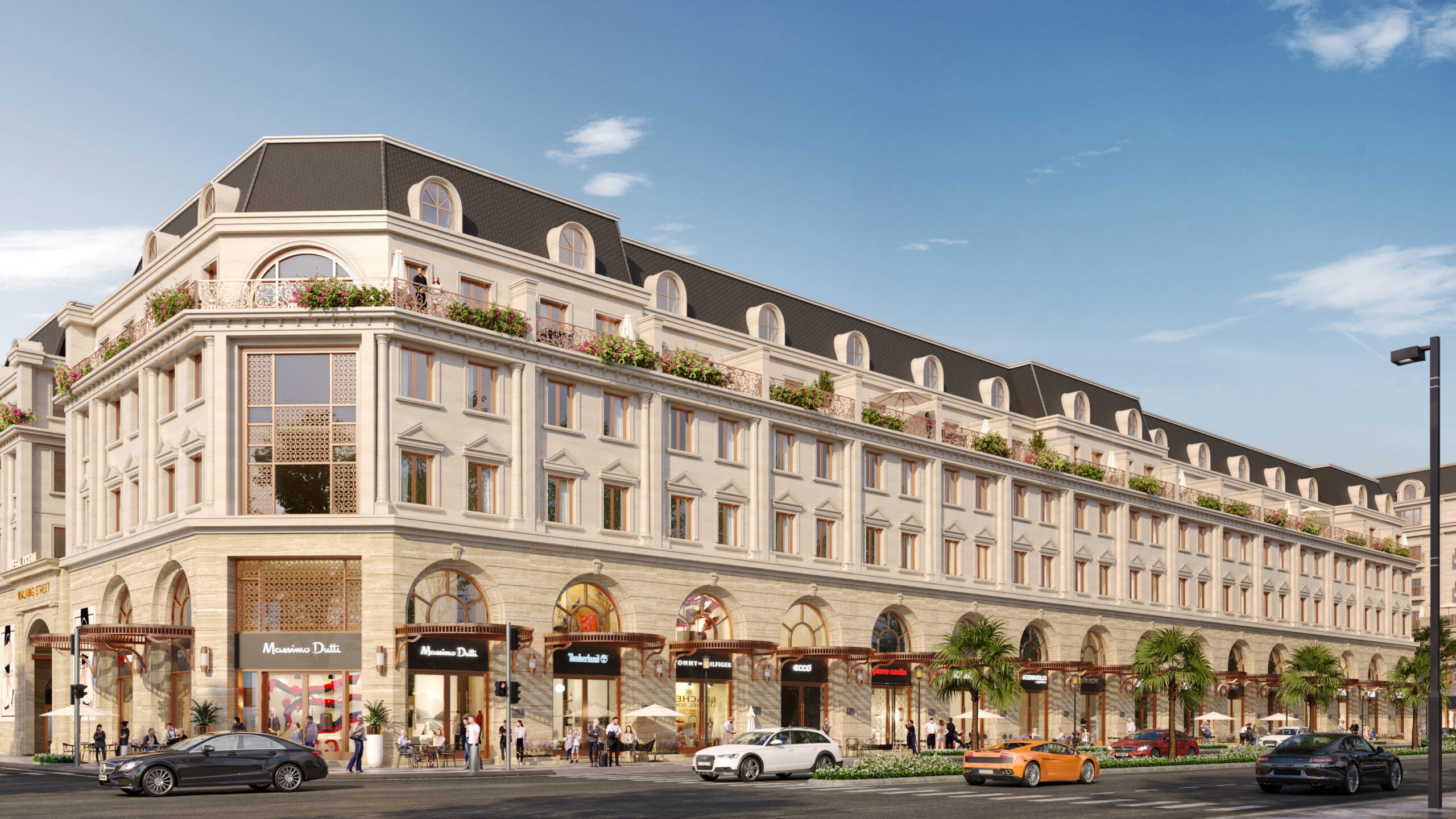 Phối cảnh Boutique hotel tại dự án Regal Legend